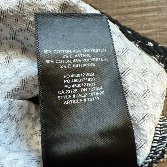 Sunday Best Black and White Crop Top - Picture 5 of 7